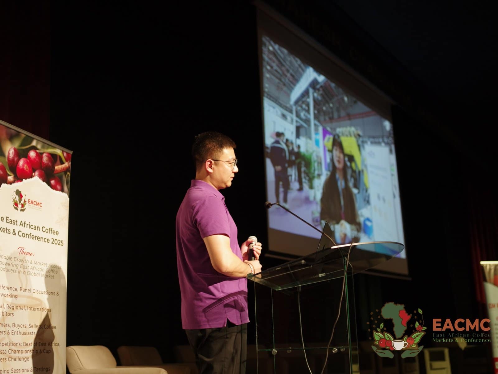 An international guest presenting at EACMC 2025